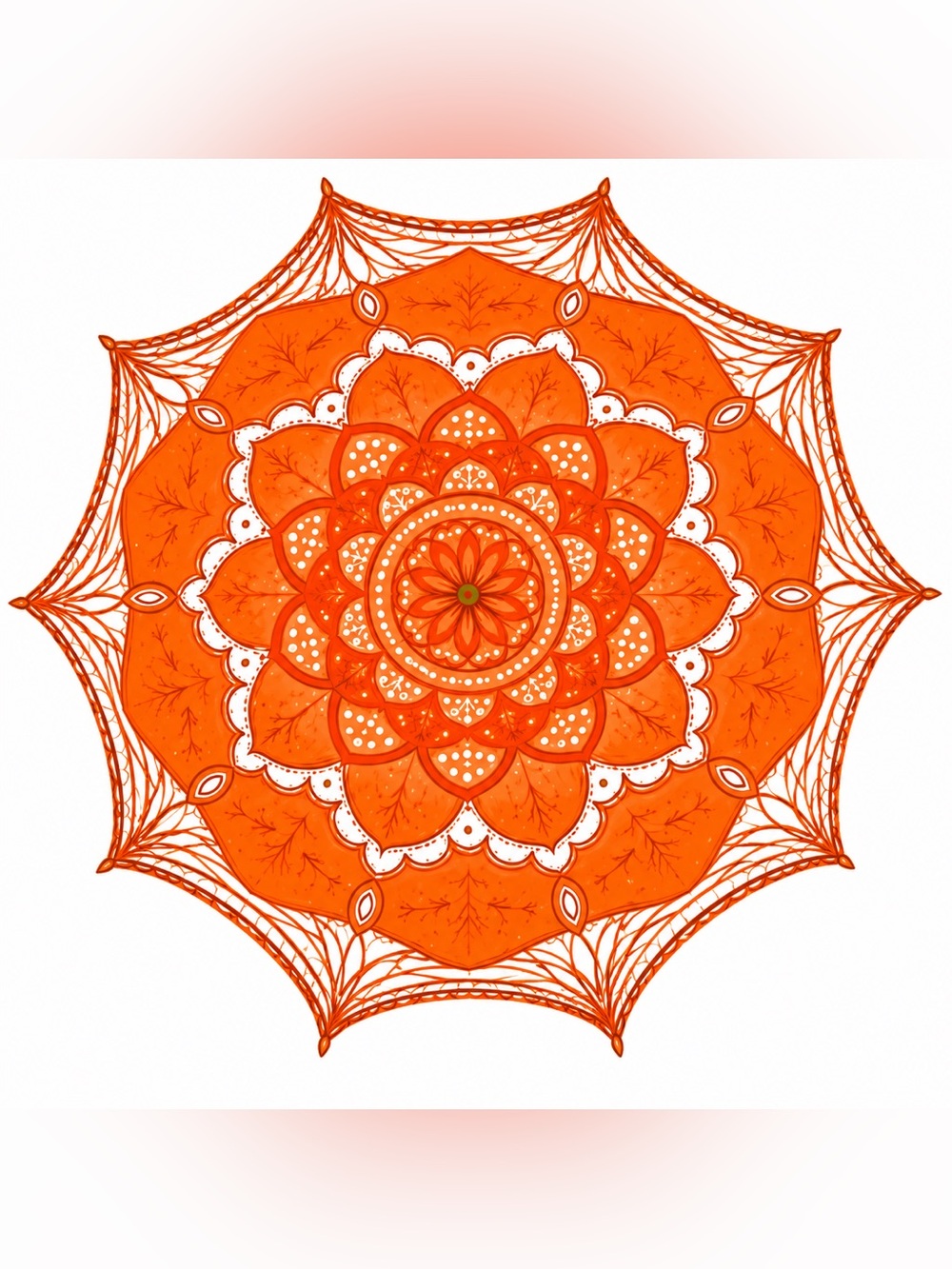 Elegant Lace Parasol